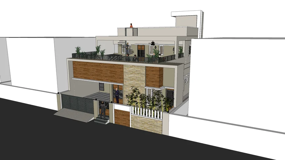 Simple Residence | 3D Warehouse