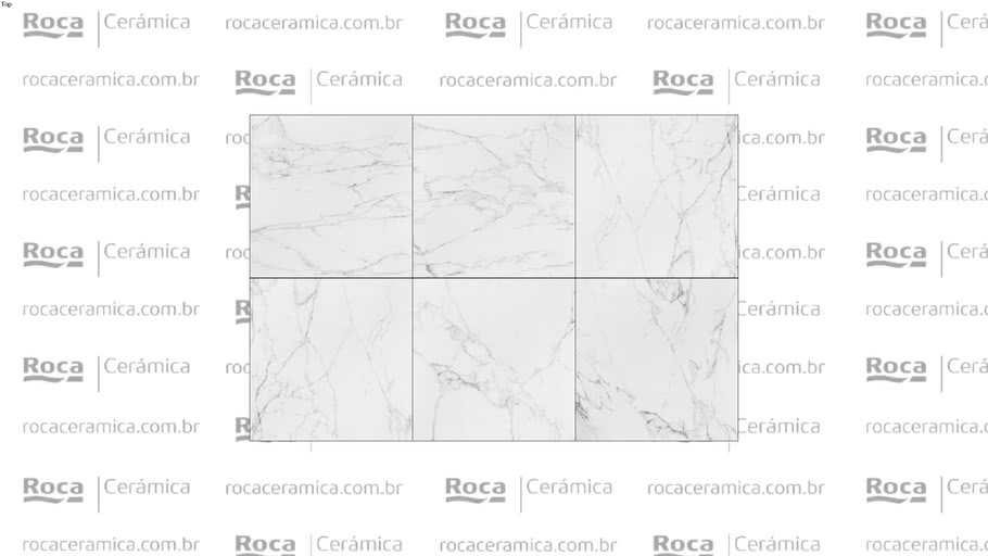 Ret Roca Acetinado Carrara MT120 x 120 (cm) - (120120PRACMT)