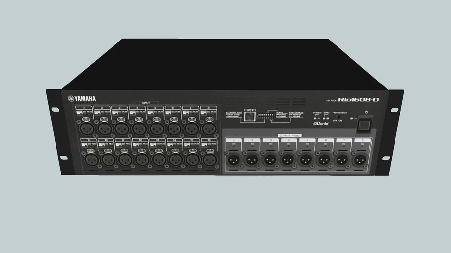 Yamaha Rio 1608-D | 3D Warehouse