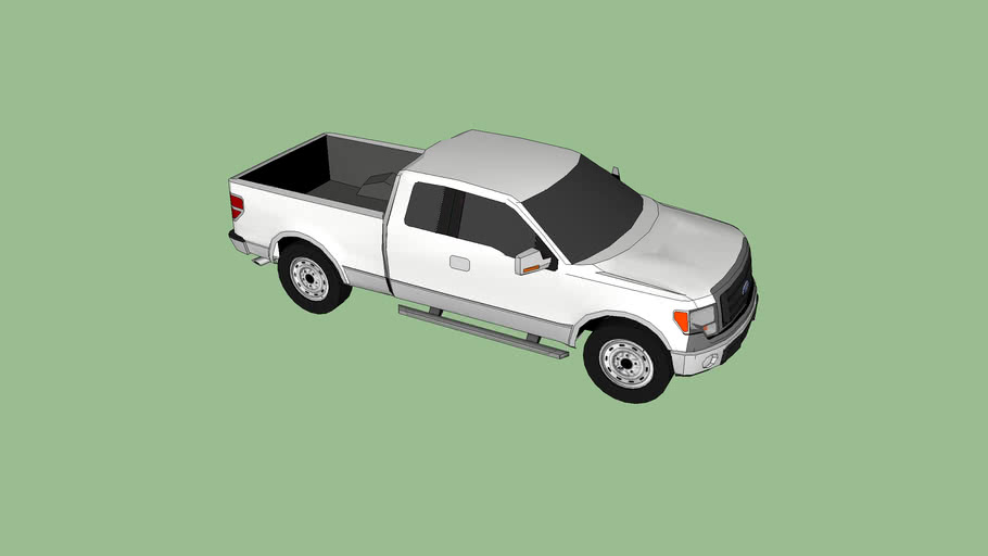 Ford F150 Work Truck 3D Warehouse