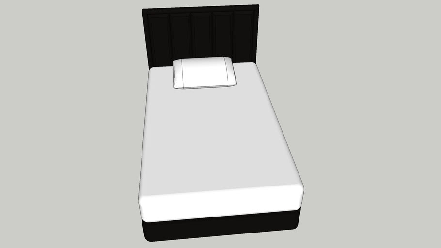 Single Spring Bed | 3D Warehouse