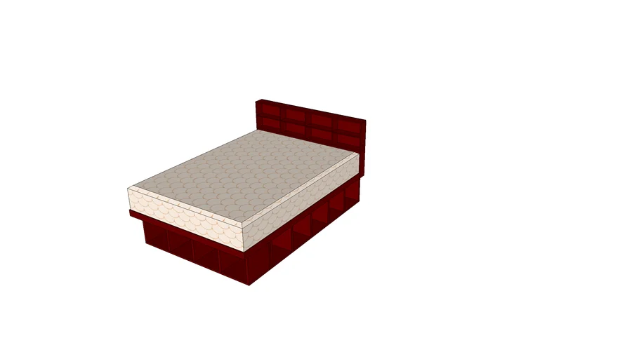 Platform Bed Plans 3D Warehouse