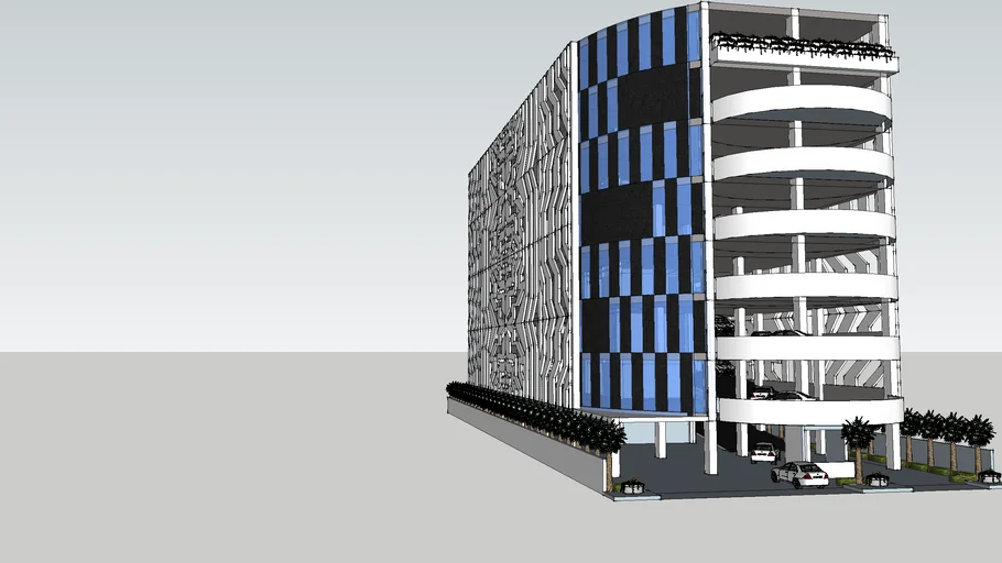 Parking Building,RUR | 3D Warehouse