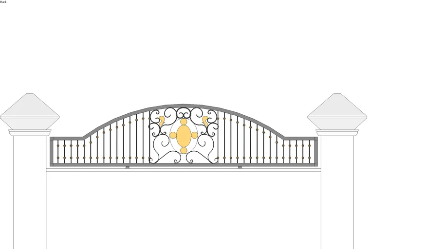 PAGAR CLASIC / RAILING | 3D Warehouse