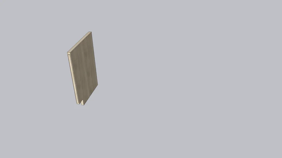 Half Moon Filler Box | 3D Warehouse