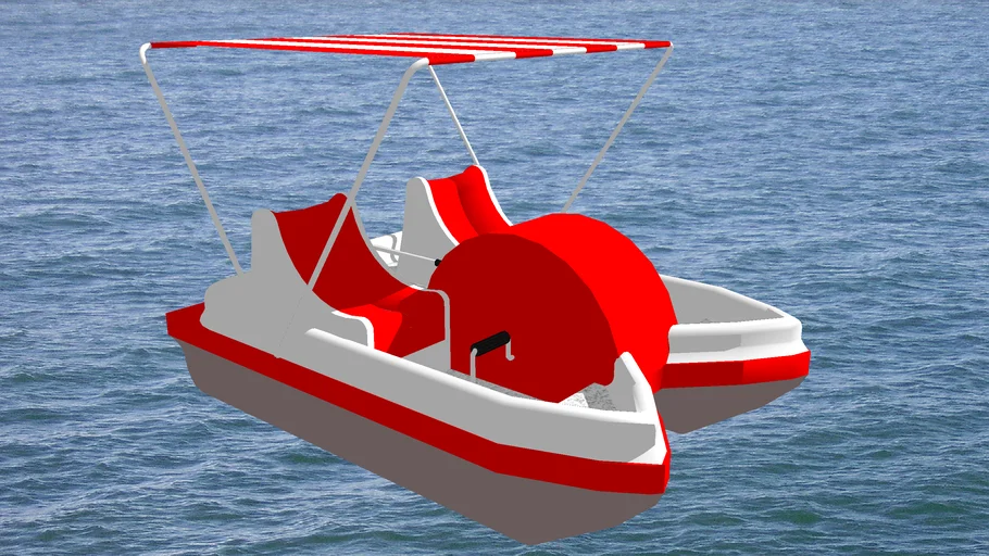 Pedal boat 3D Warehouse