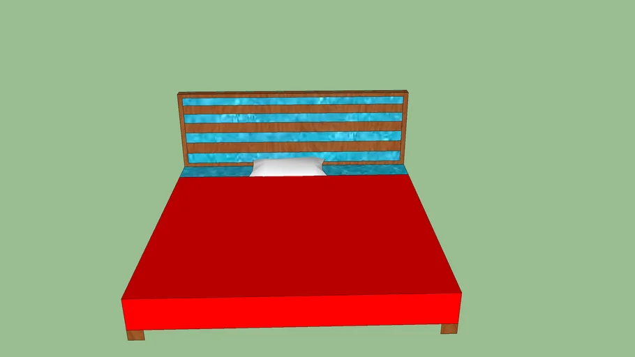 Water bed 3D Warehouse