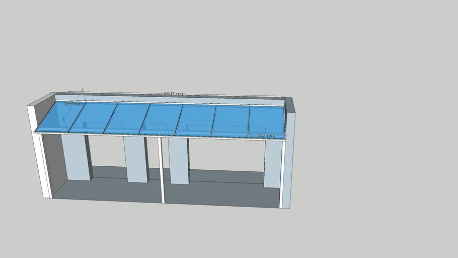 Toiture Balcon 3d Warehouse