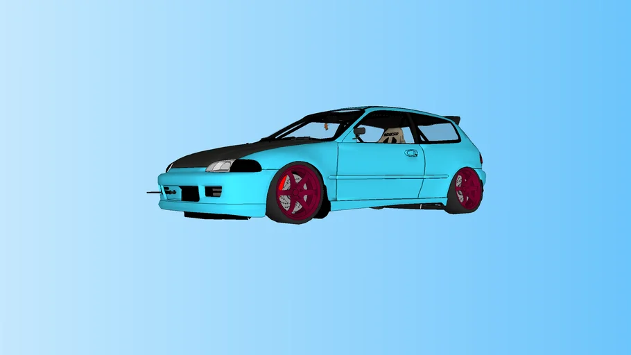 Honda Civic 94 | 3D Warehouse