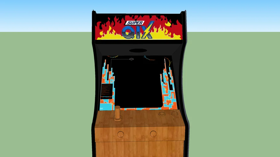 qix II tournament arcade game 3D Warehouse