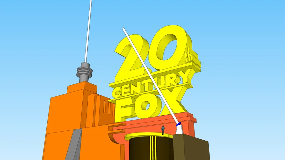 20th Century Fox 1953 logo remake 20th century sbastian - 3D Warehouse