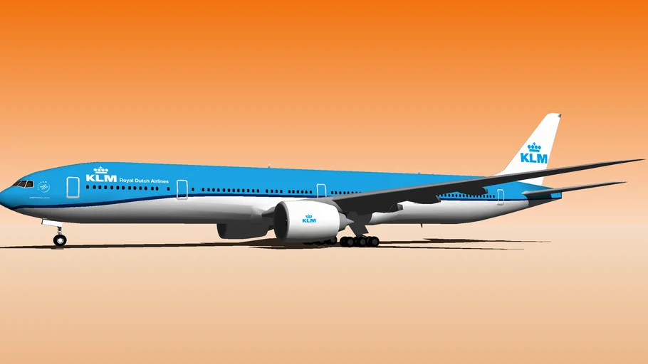 KLM B 777-300ER | 3D Warehouse