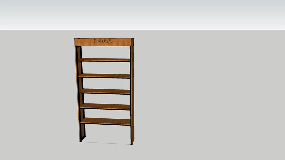 Display Rack 3D Warehouse