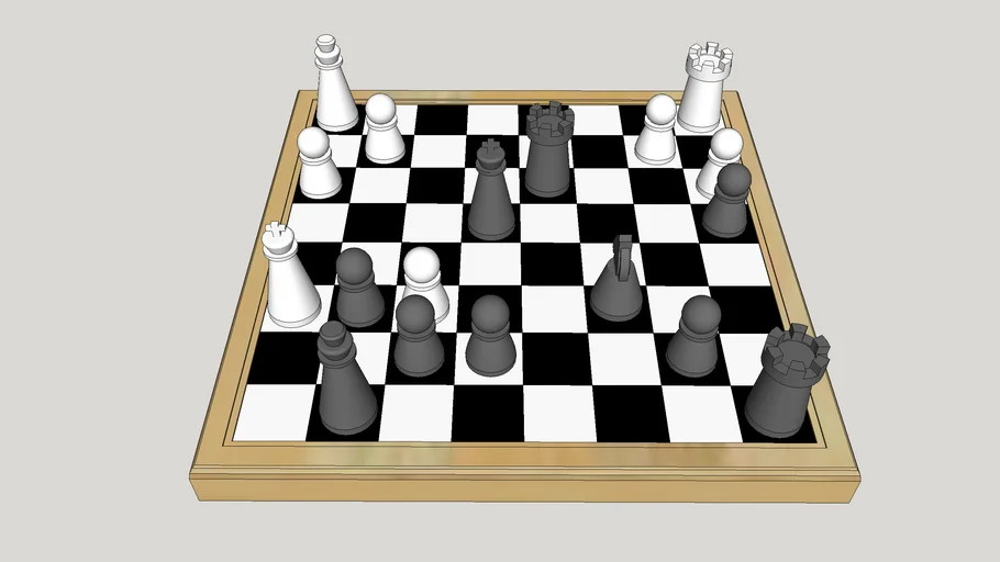 Chess - tactical reasons | 3D Warehouse