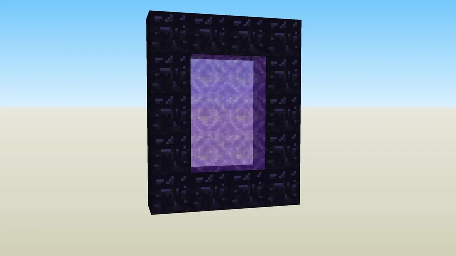 Minecraft Portal 3D Warehouse