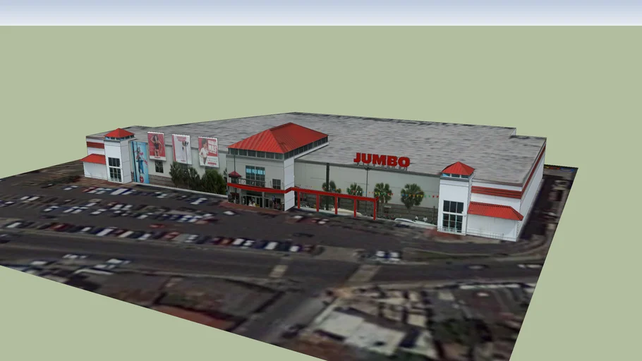 Jumbo La Romana 3D Warehouse