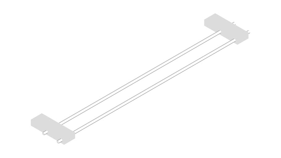 JUSTIME Double Towel Bar 60cm _6918-14-80CP