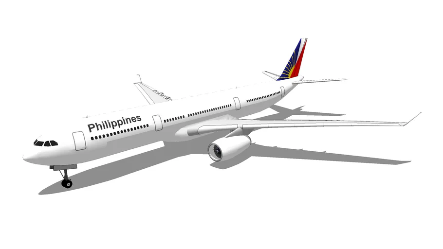 Philippine Airlines Airbus A330-343X | 3D Warehouse