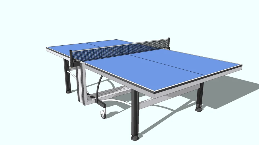 Table de ping pong cornilleau 3d warehouse