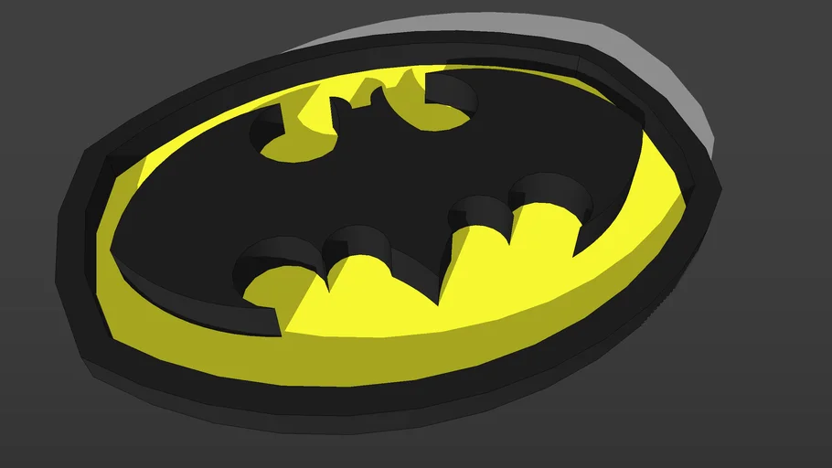 Arriba 40 Imagen Batman Logo 3d Abzlocalmx 