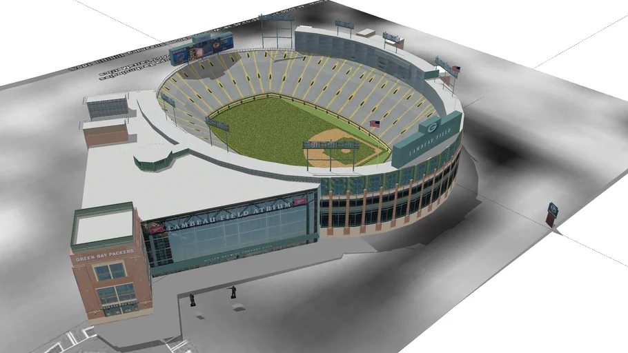 Lambeau Field 3D Stadium Replica - the Stadium Shoppe