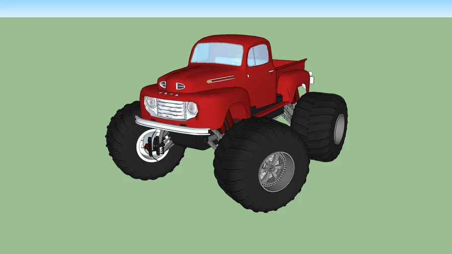 Monster Truck Ford | 3D Warehouse