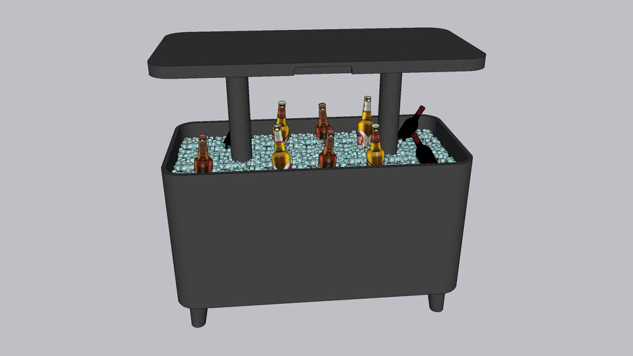 COOLER BREEZE BAR KETER 3D Warehouse