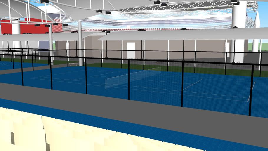 Pat Rafter Arena | 3D Warehouse