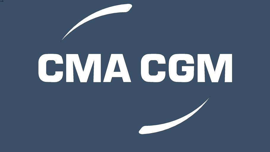 CMA CGM logo 3D Warehouse