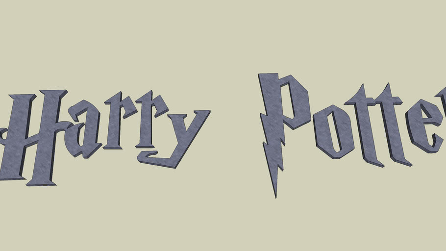 Harry Potter 5 logo | 3D Warehouse