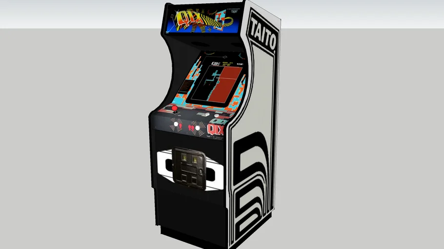 Qix arcade game 3D Warehouse