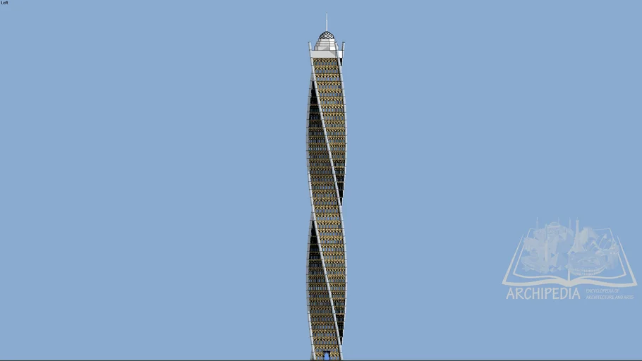 ISLAMIC ARCH TOWER - Conceptual By Ahmed Elfeky