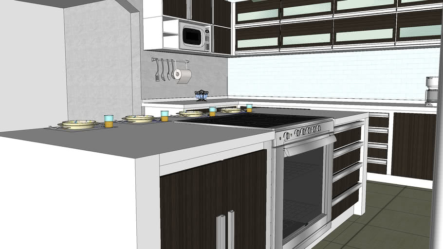 Cocina Rey | 3D Warehouse