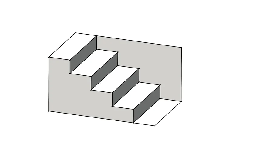 Best Stair Optical Illusion 2022 | 3D Warehouse