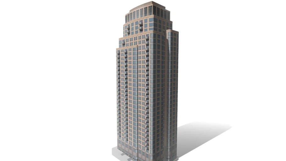 99 West Residential High Rise | 3D Warehouse