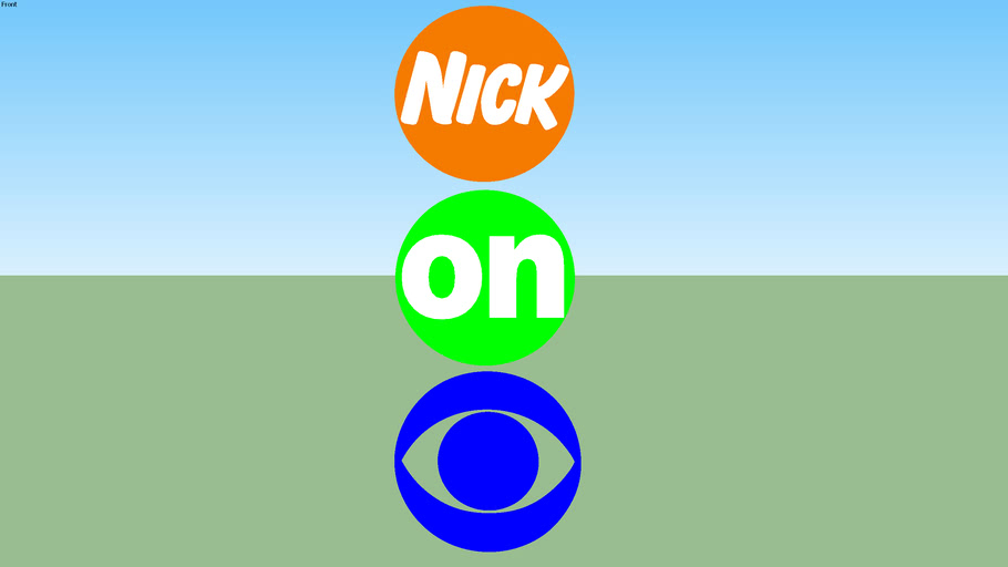 Nick on CBS Logo 3D Warehouse