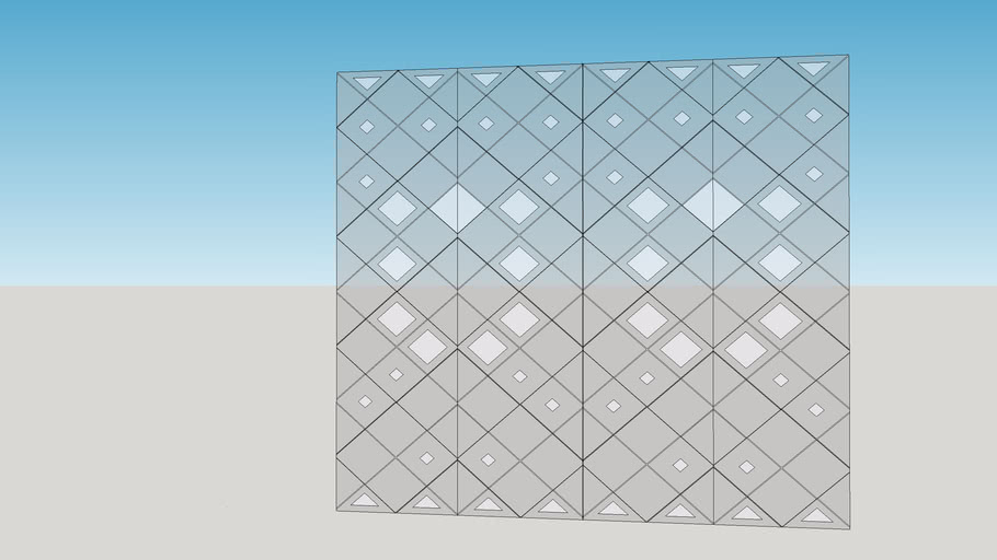 glass pattern 3D Warehouse