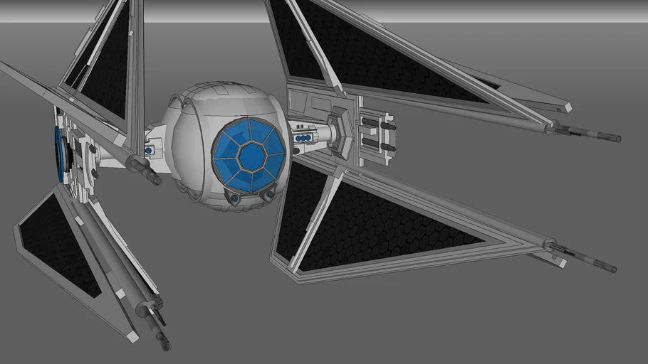 Imperial Remnant TIE/In (final render) | 3D Warehouse