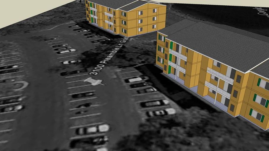 Grafton Station Apartments 1 3D Warehouse