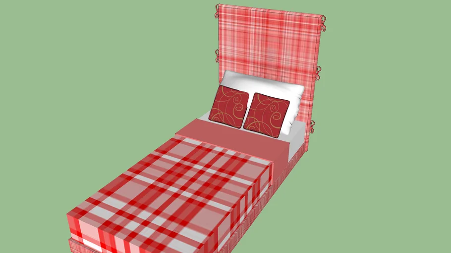 red bed 3D Warehouse