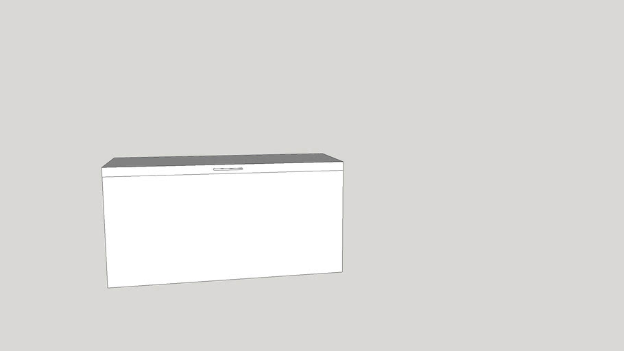 Chest Freezer 3D Warehouse