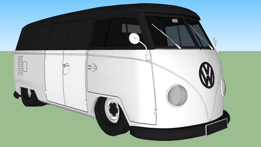 SLAMMED VOLKSWAGEN KOMBI | 3D Warehouse