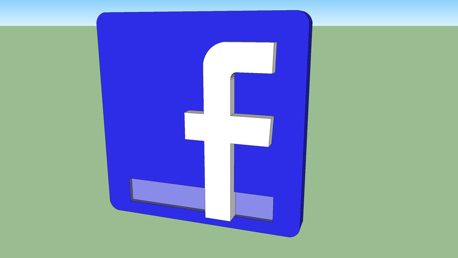 Facebook Logo | 3D Warehouse