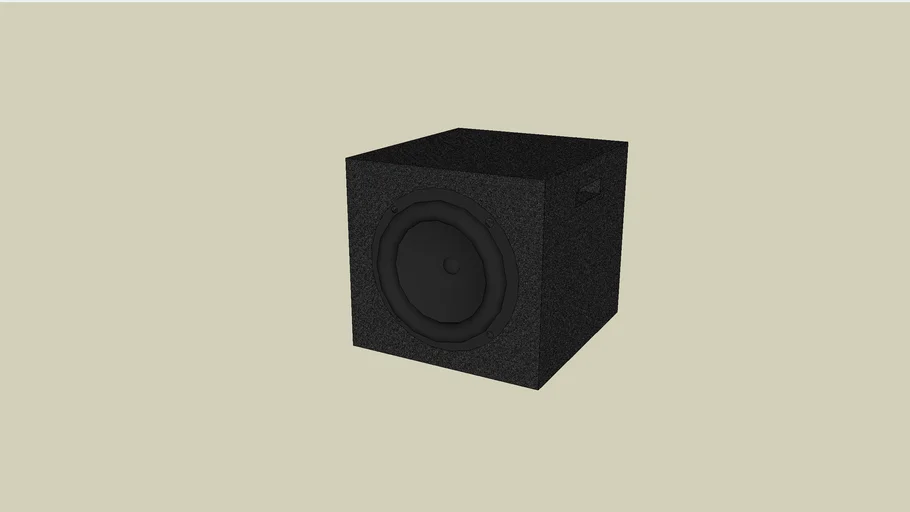 Subwoofer by Ciszka | 3D Warehouse