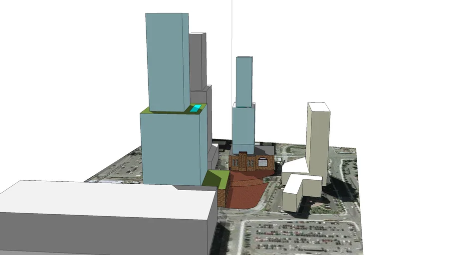 Jersey City powerhouse tower proposal