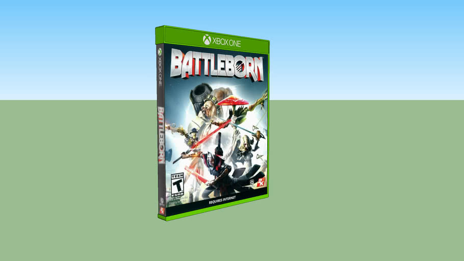 Battleborn Xbox One Game Cases 3D Warehouse