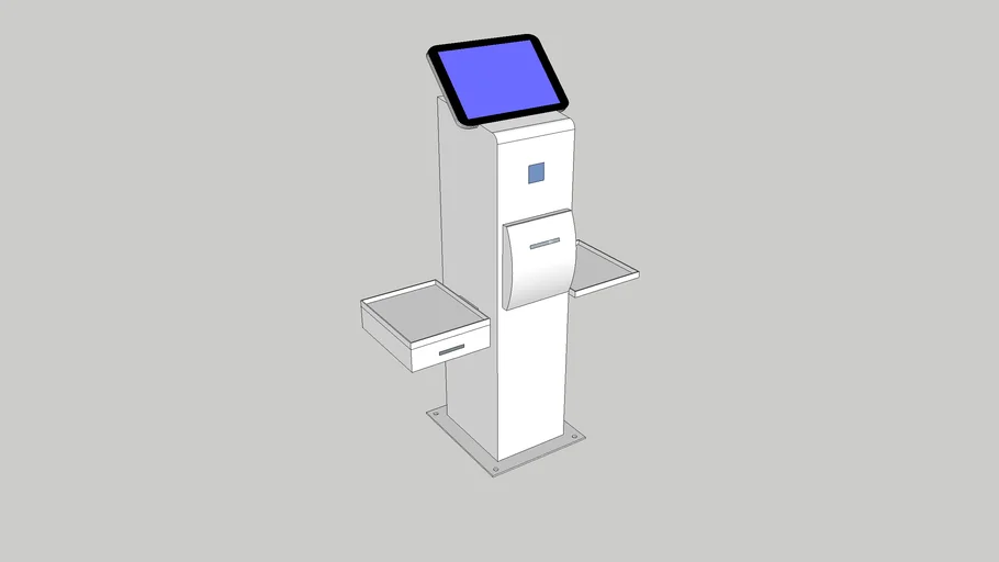 Self Check Out Cash Counter