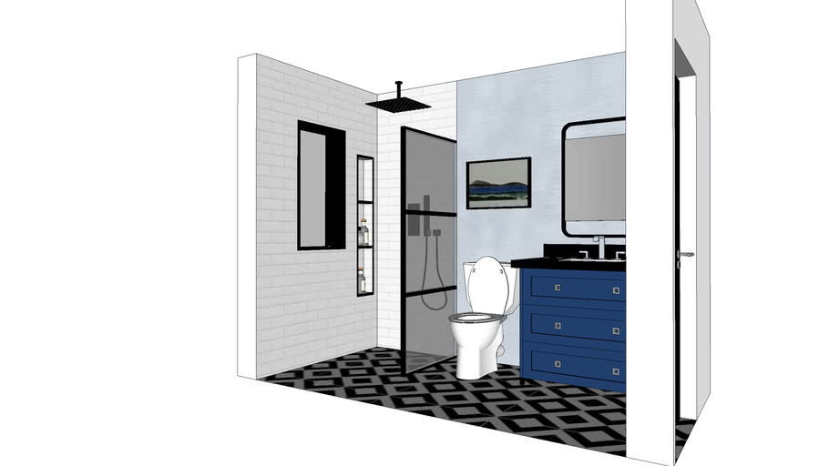 Small bathroom | 3D Warehouse
