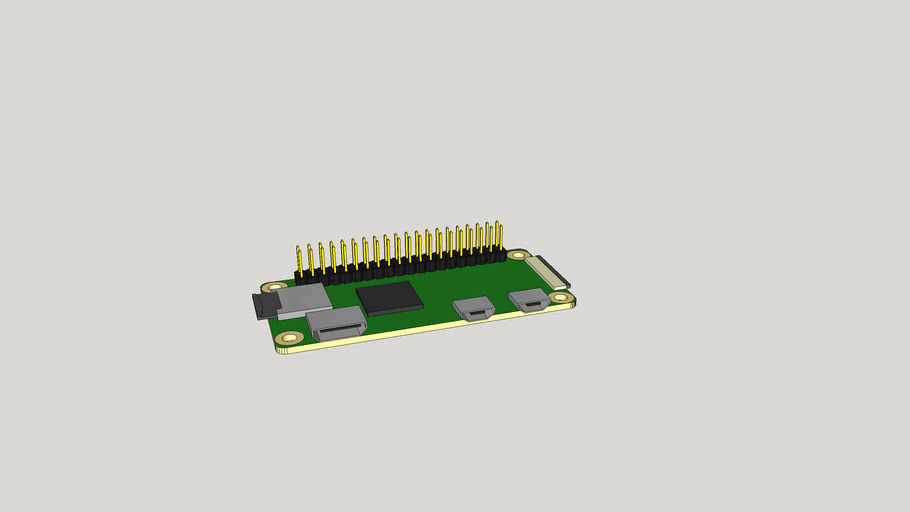 Raspberry Pi Zero W | 3D Warehouse