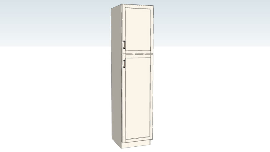 Utility Cabinet 90Hx24D | 3D Warehouse